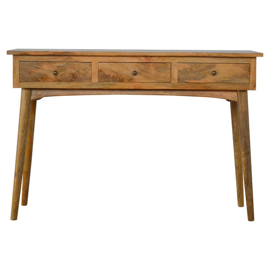 Nordic Style Console Table with 3 Drawers for resale