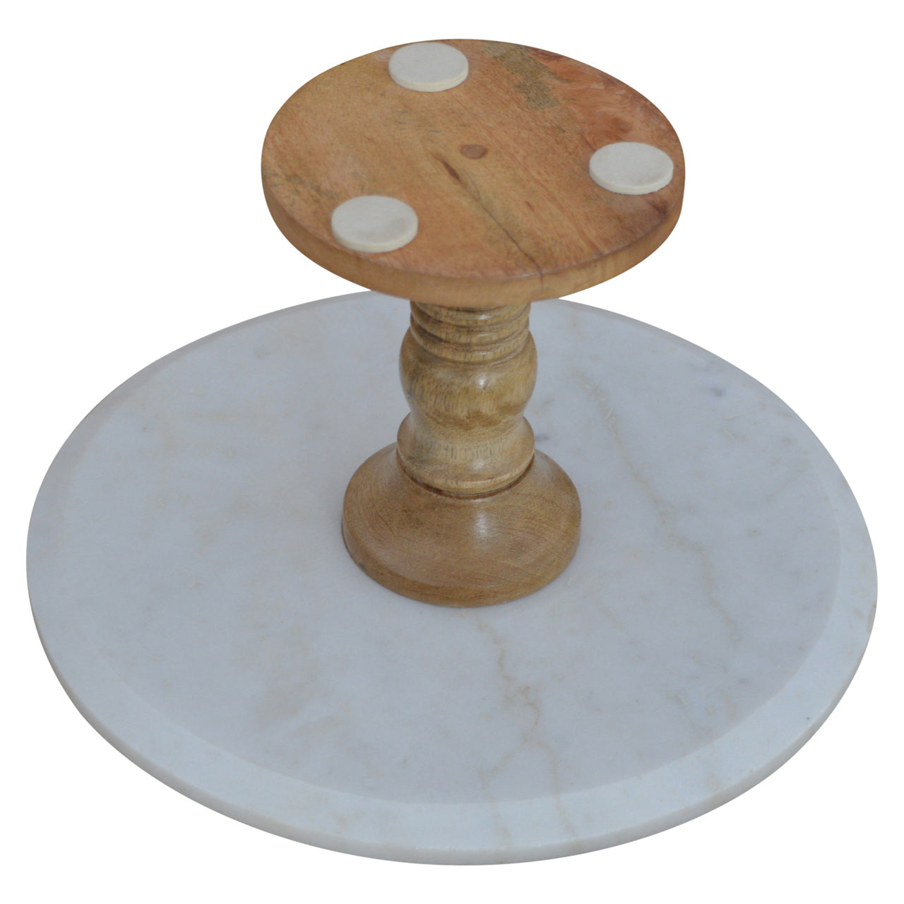 Cake Stand with Marble Top-4