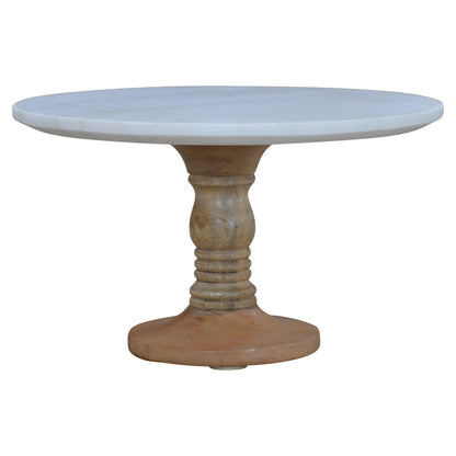 Cake Stand with Marble Top-0