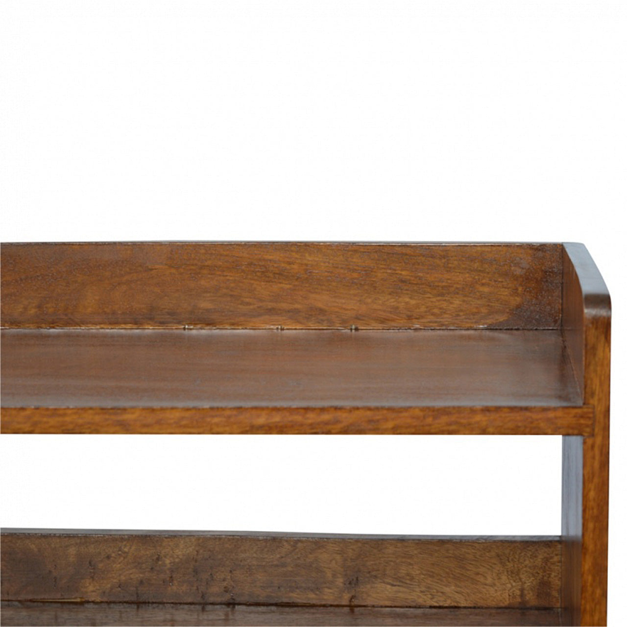 wholesale Nordic Chestnut Finish Storage Bench for resale