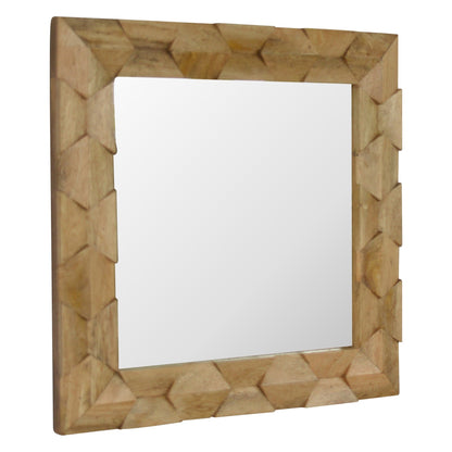 Pineapple Carve Square Mirror-1