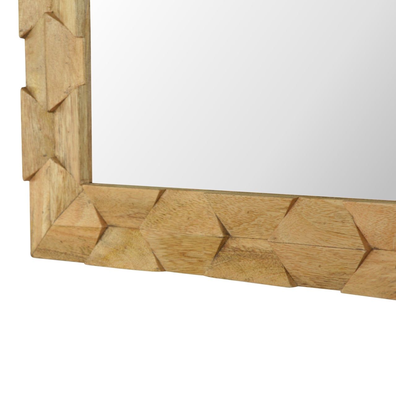 Pineapple Carve Square Mirror-5