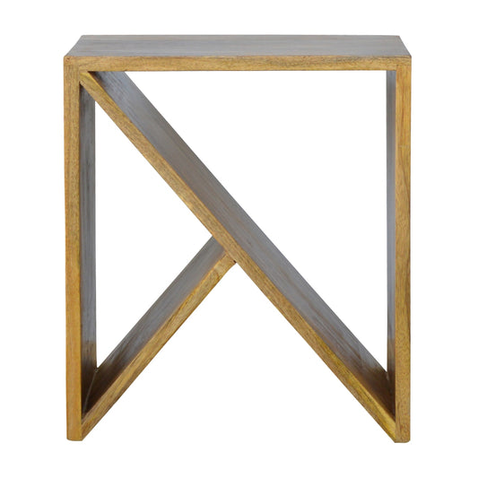 Geometric Library Side Table-0