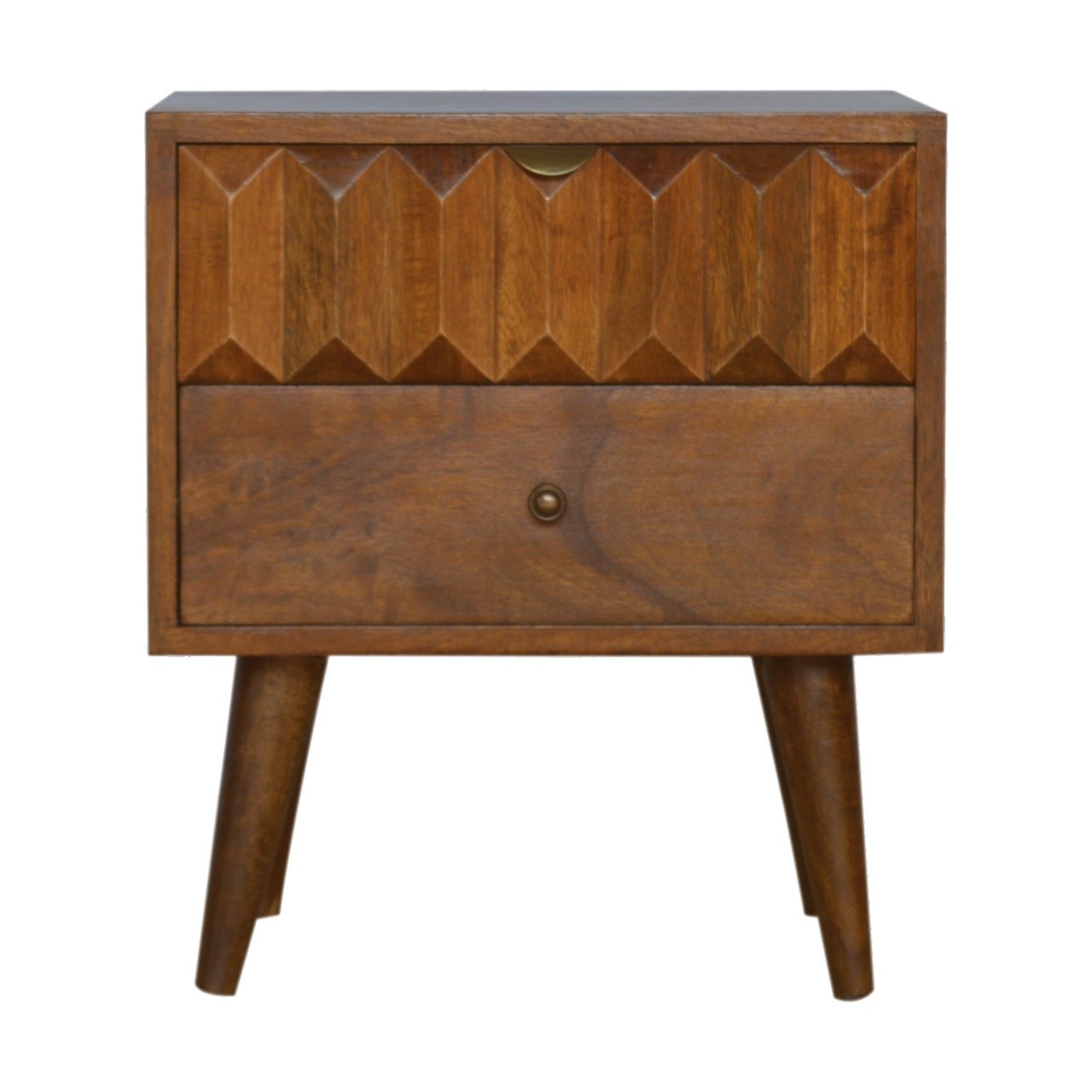 Chestnut Prism Bedside for resale